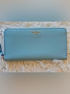 Kate Spade Cameron Wallet Seaside Blue